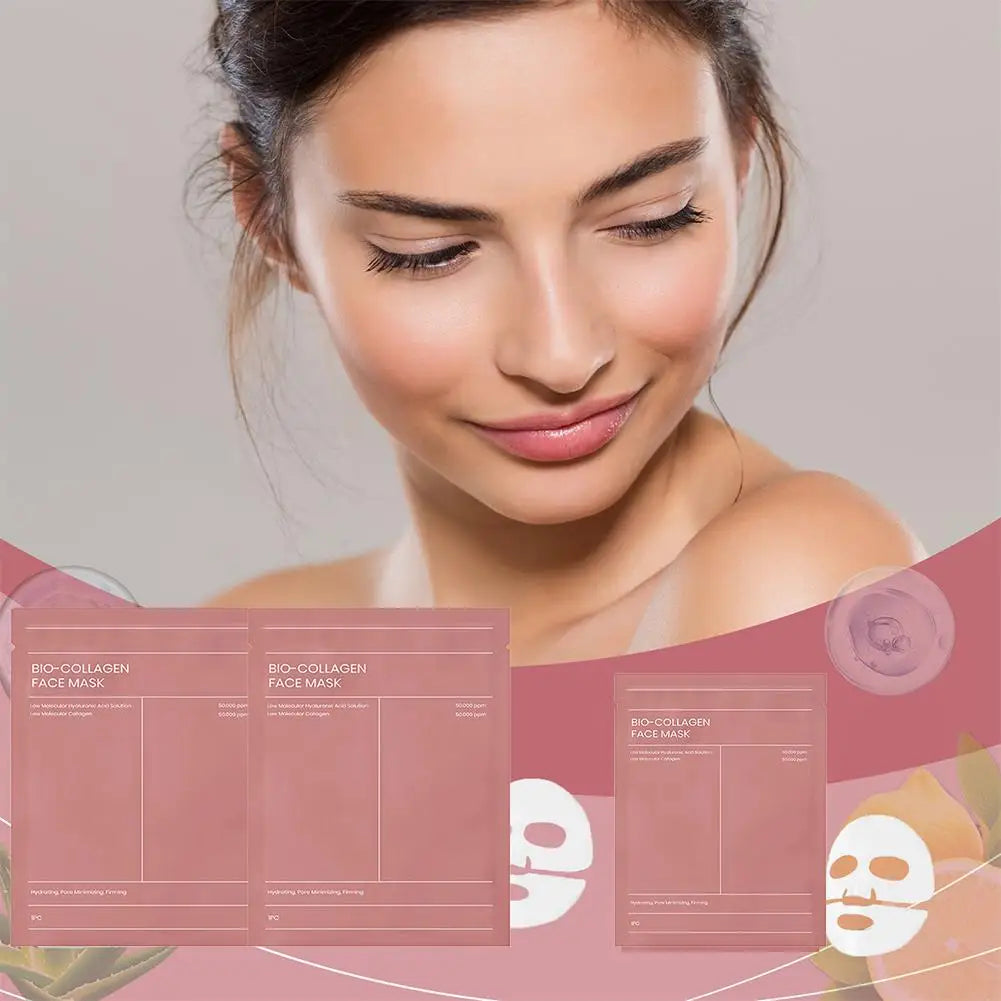 4+1 Masque Facial Profond au Bio-Collagène