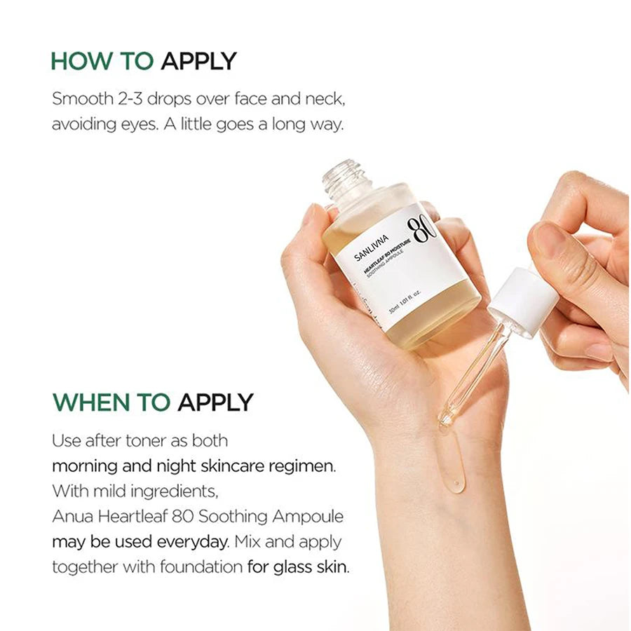 Heartleaf 80% Soothing Ampoule